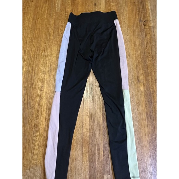 Puma Girls Large (10/12) Black Color Stripe Side Stretch Athletic Running Pants - Picture 8 of 8